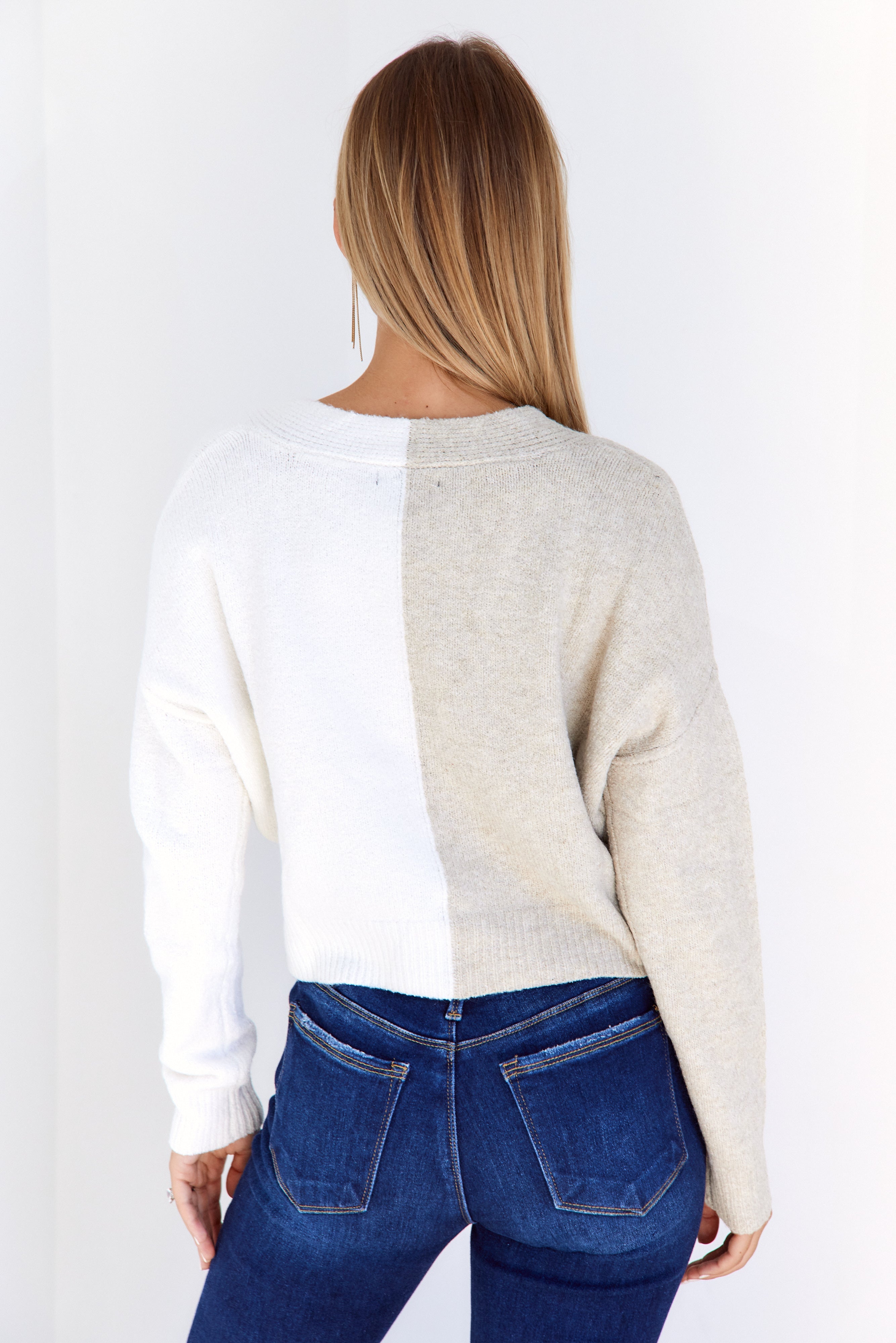 Mavis Contrast Cardigan