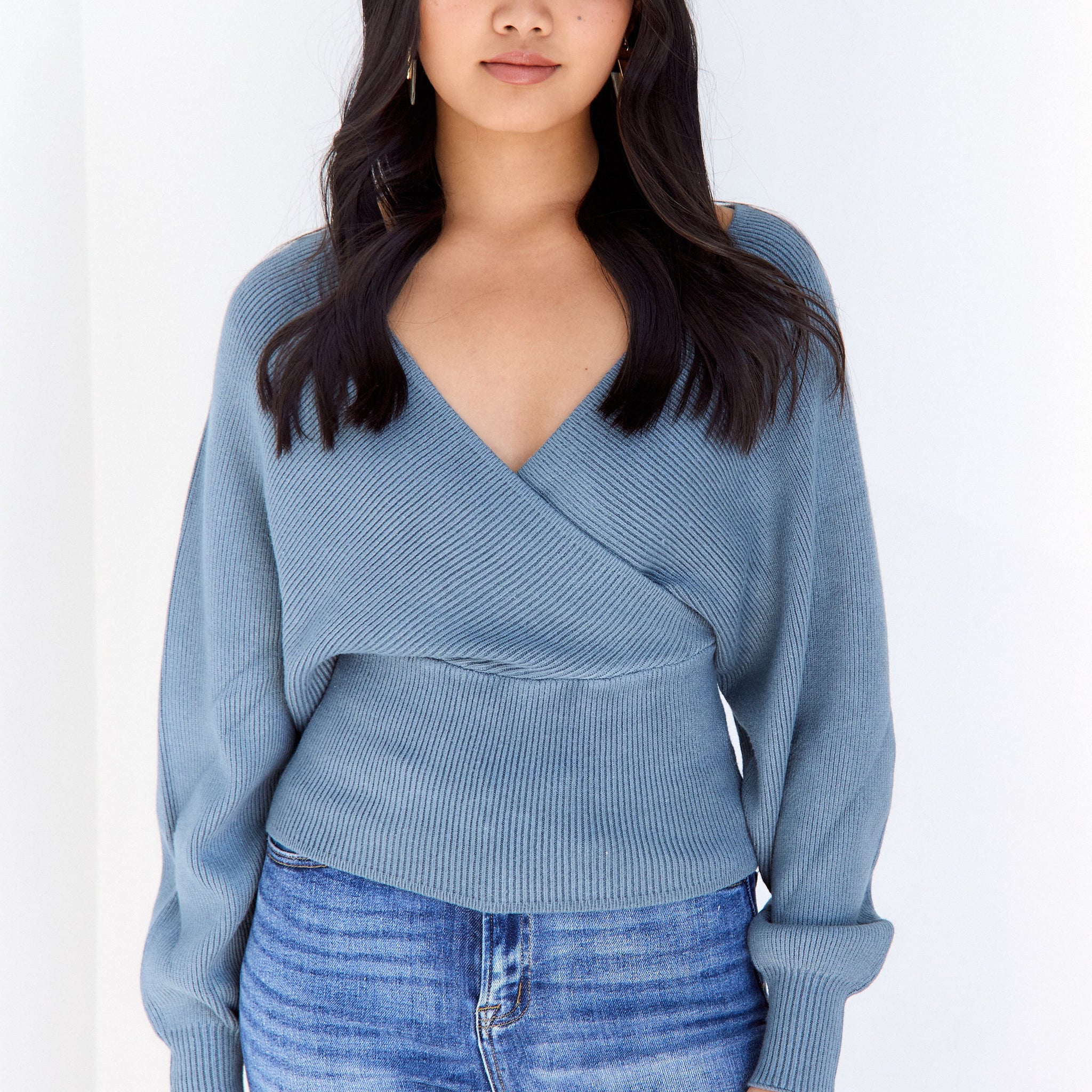 Vonceil Wrap Sweater
