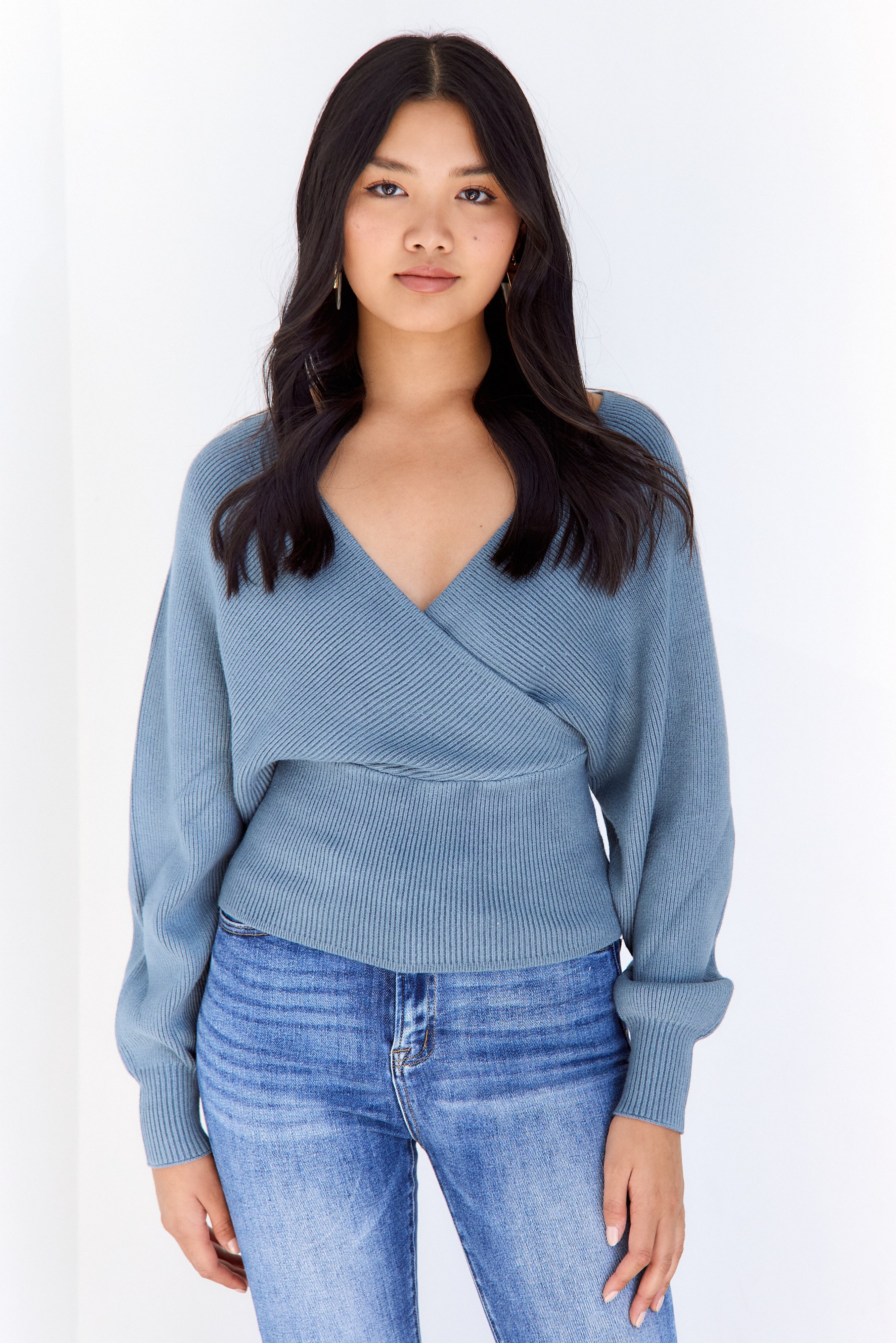 Vonceil Wrap Sweater