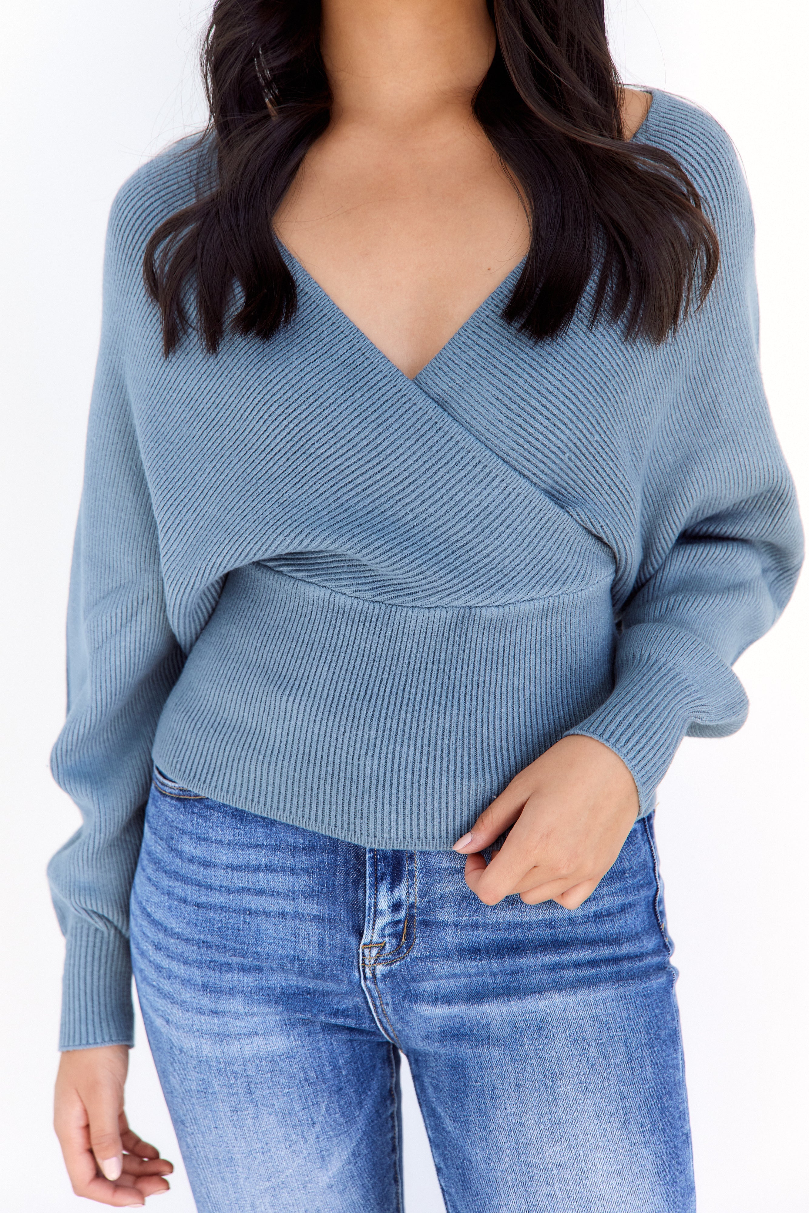 Vonceil Wrap Sweater