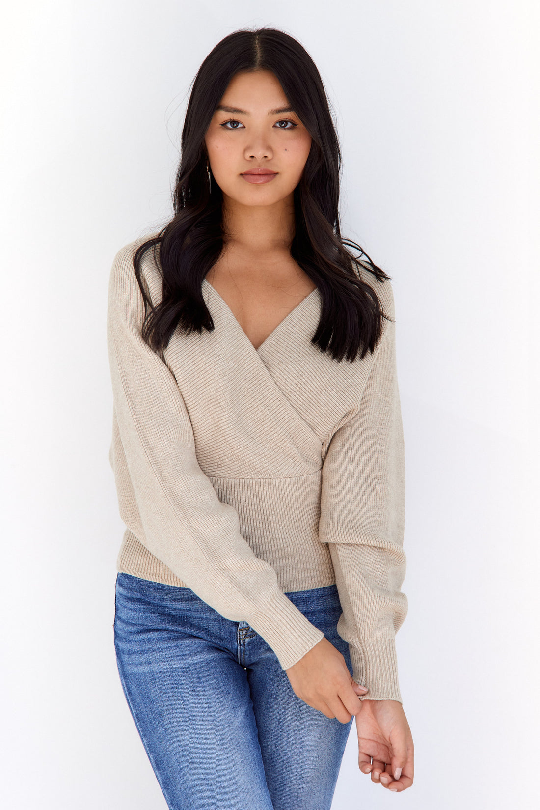 Vonceil Wrap Sweater
