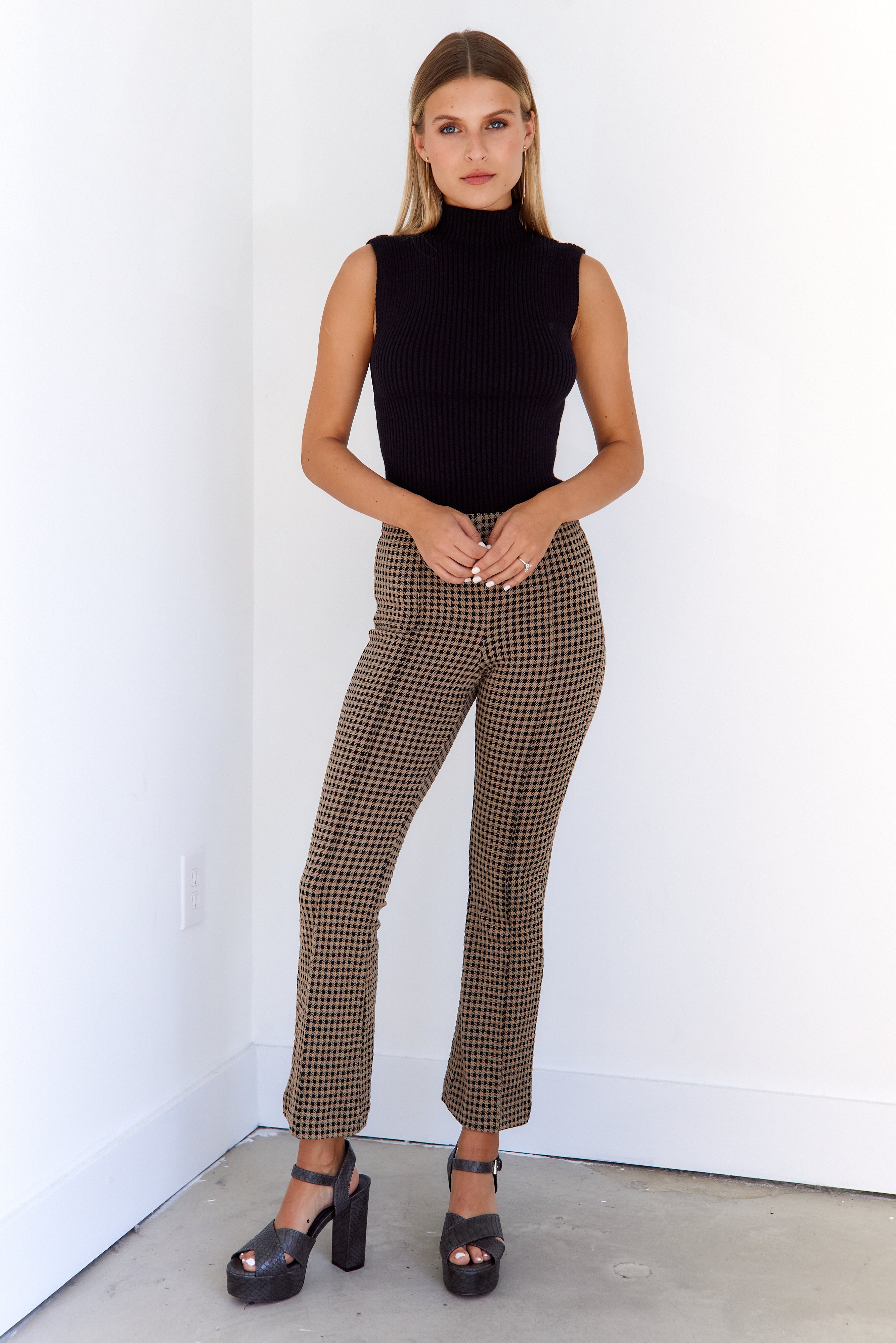 SALE - Aveline Checkered Pants