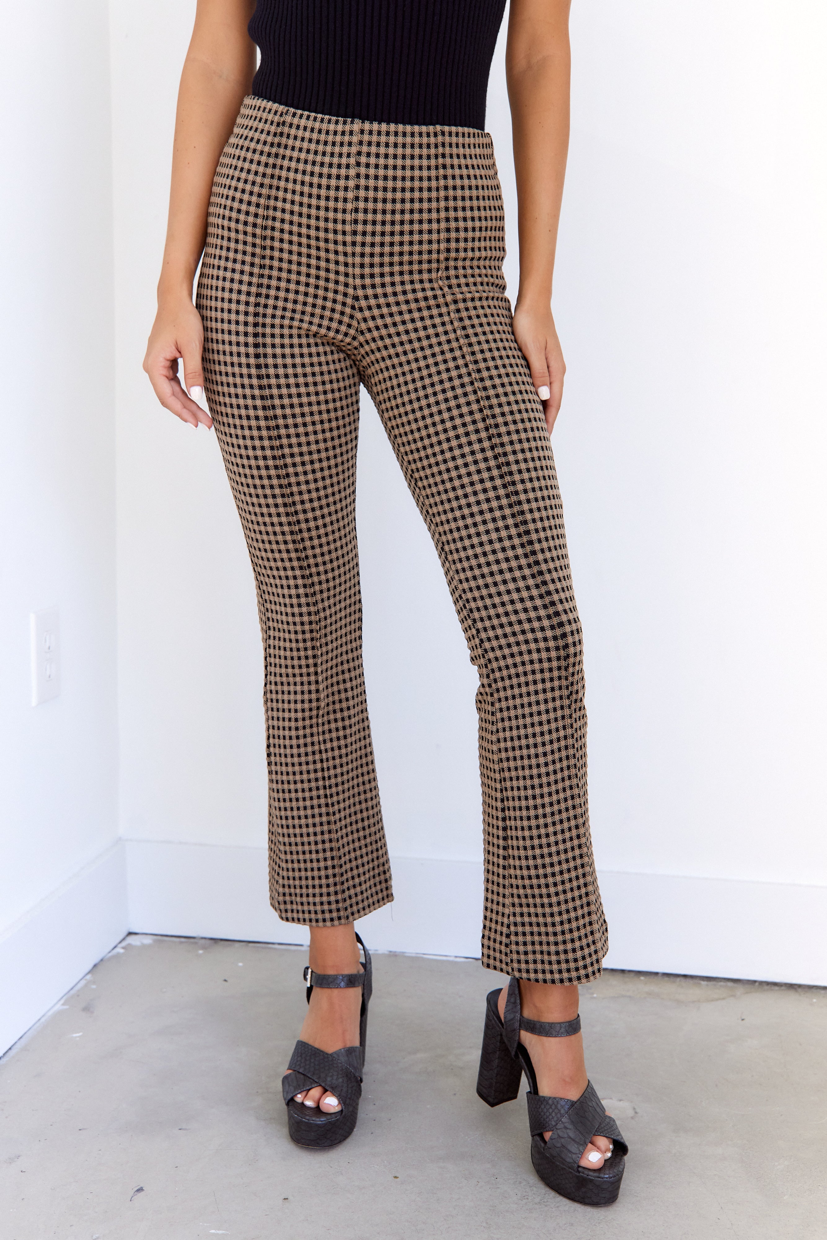 SALE - Aveline Checkered Pants