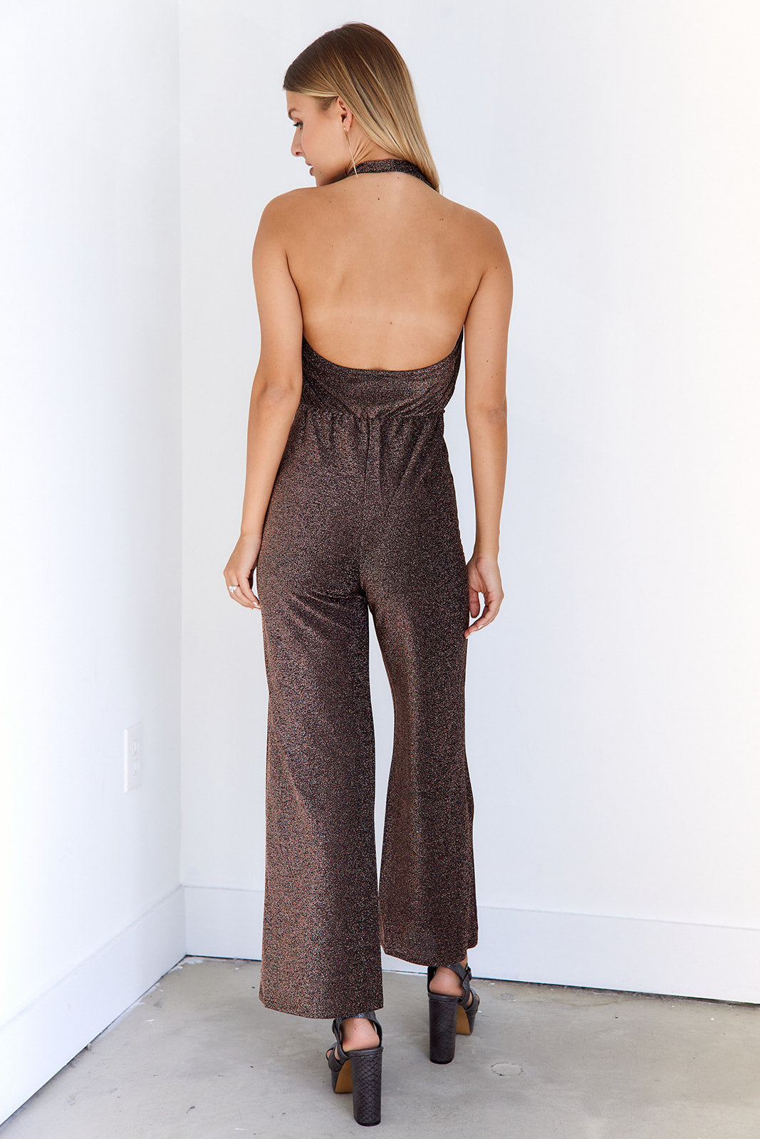 SALE - Harlow Cowl Neck Jumpsuit