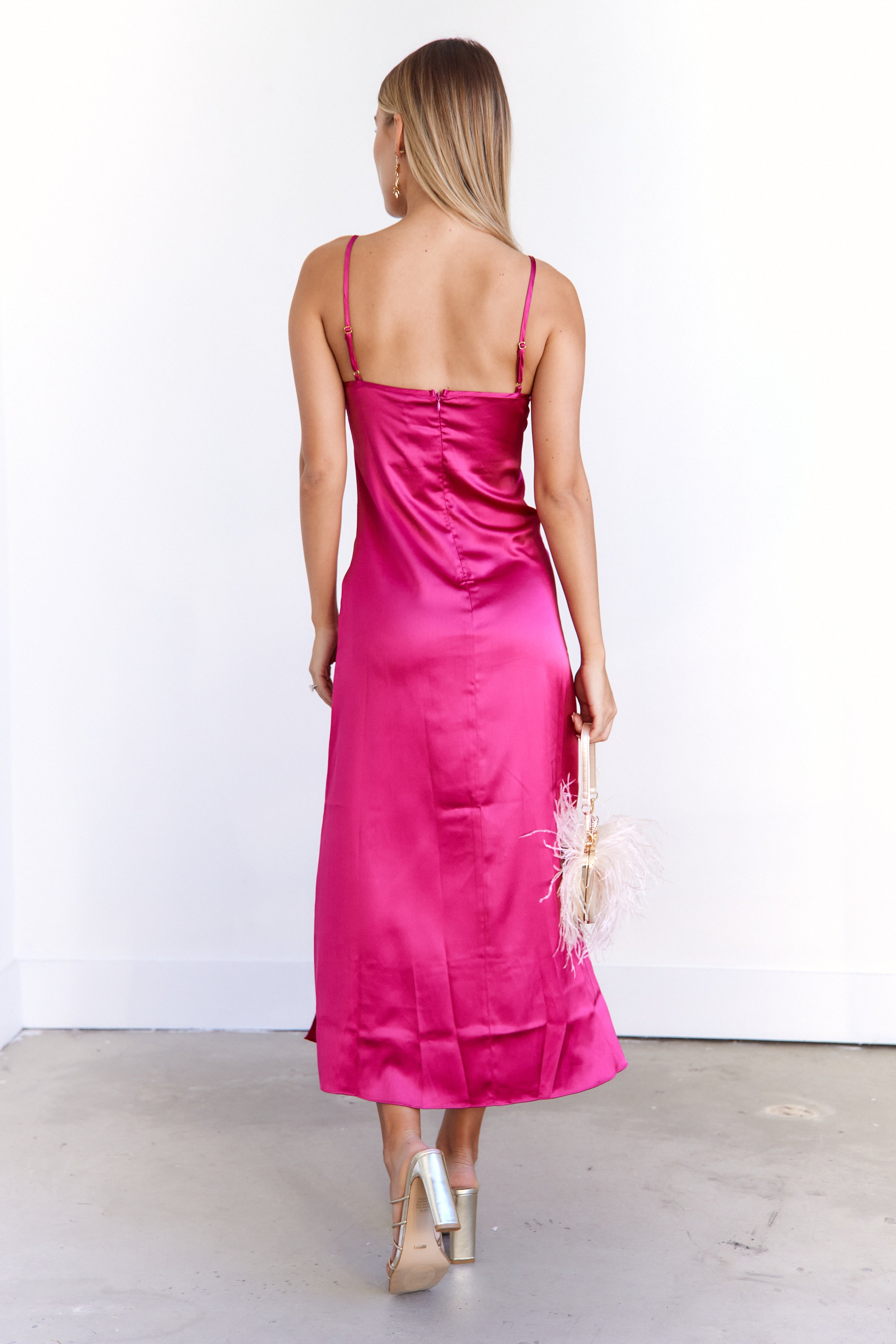 SALE - Delilah Slip Midi Dress