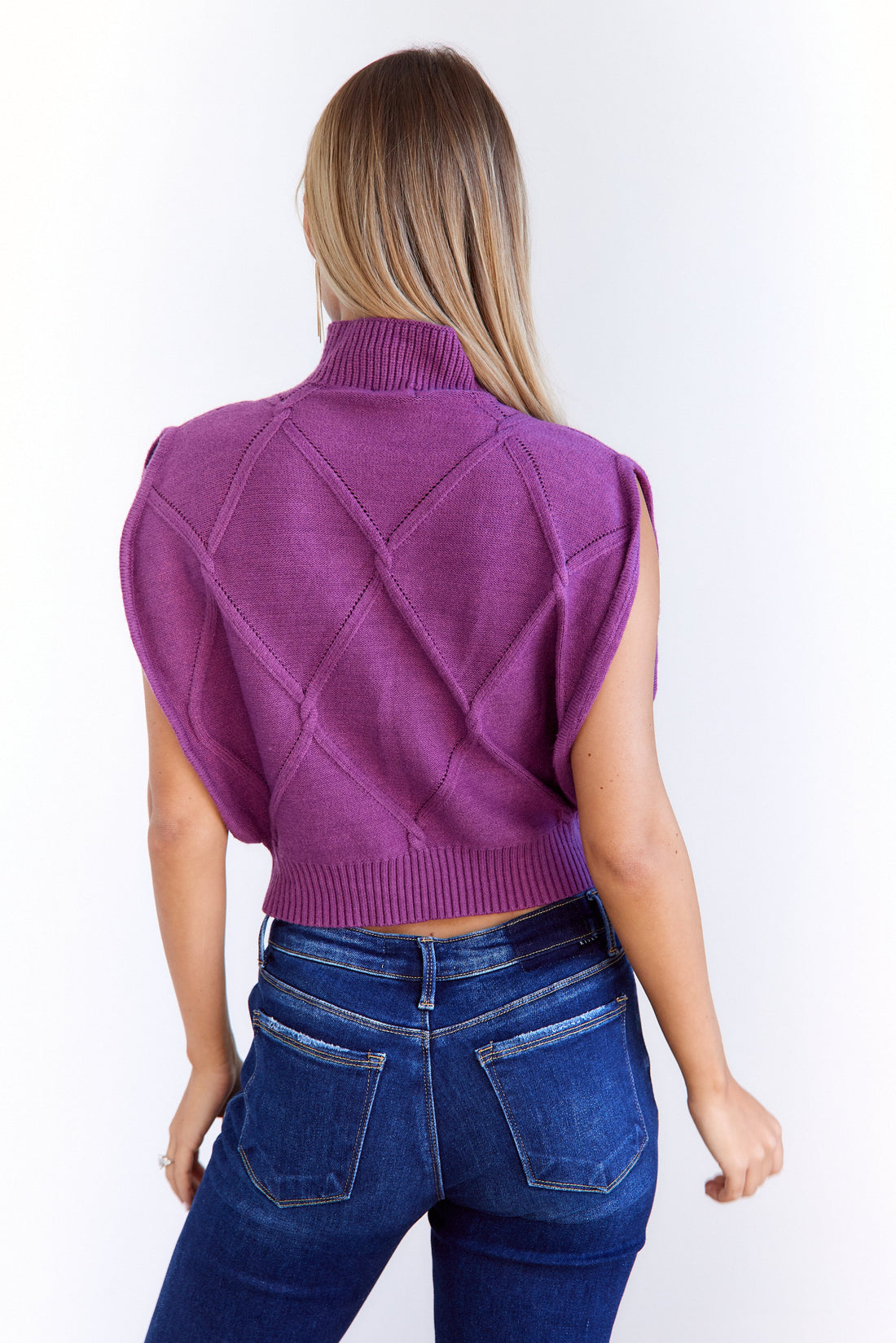 SALE - Sophie Sweater Vest Top