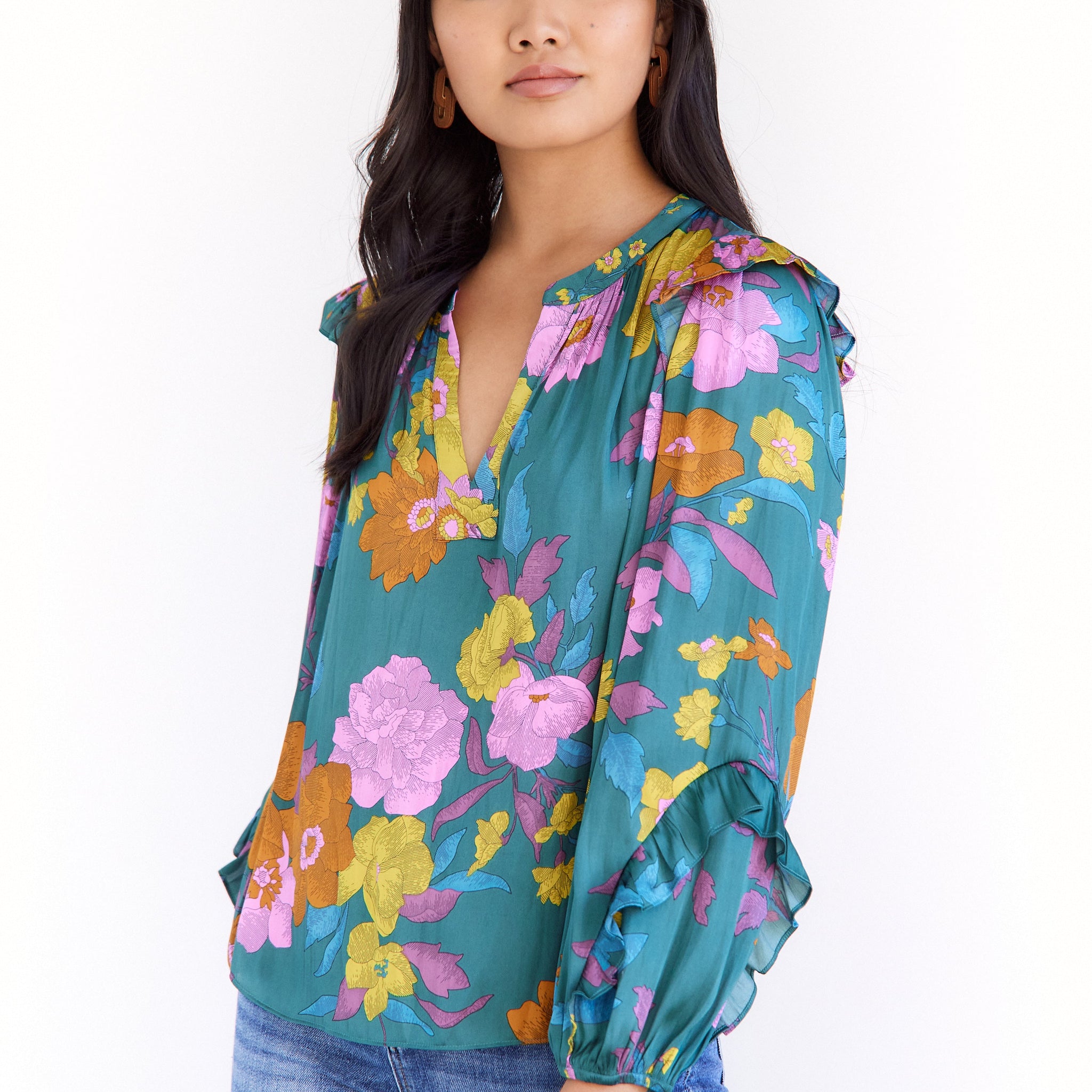 SALE - Livvie Floral Blouse