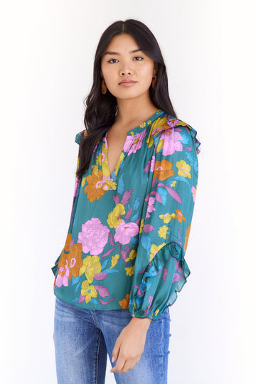 SALE - Livvie Floral Blouse