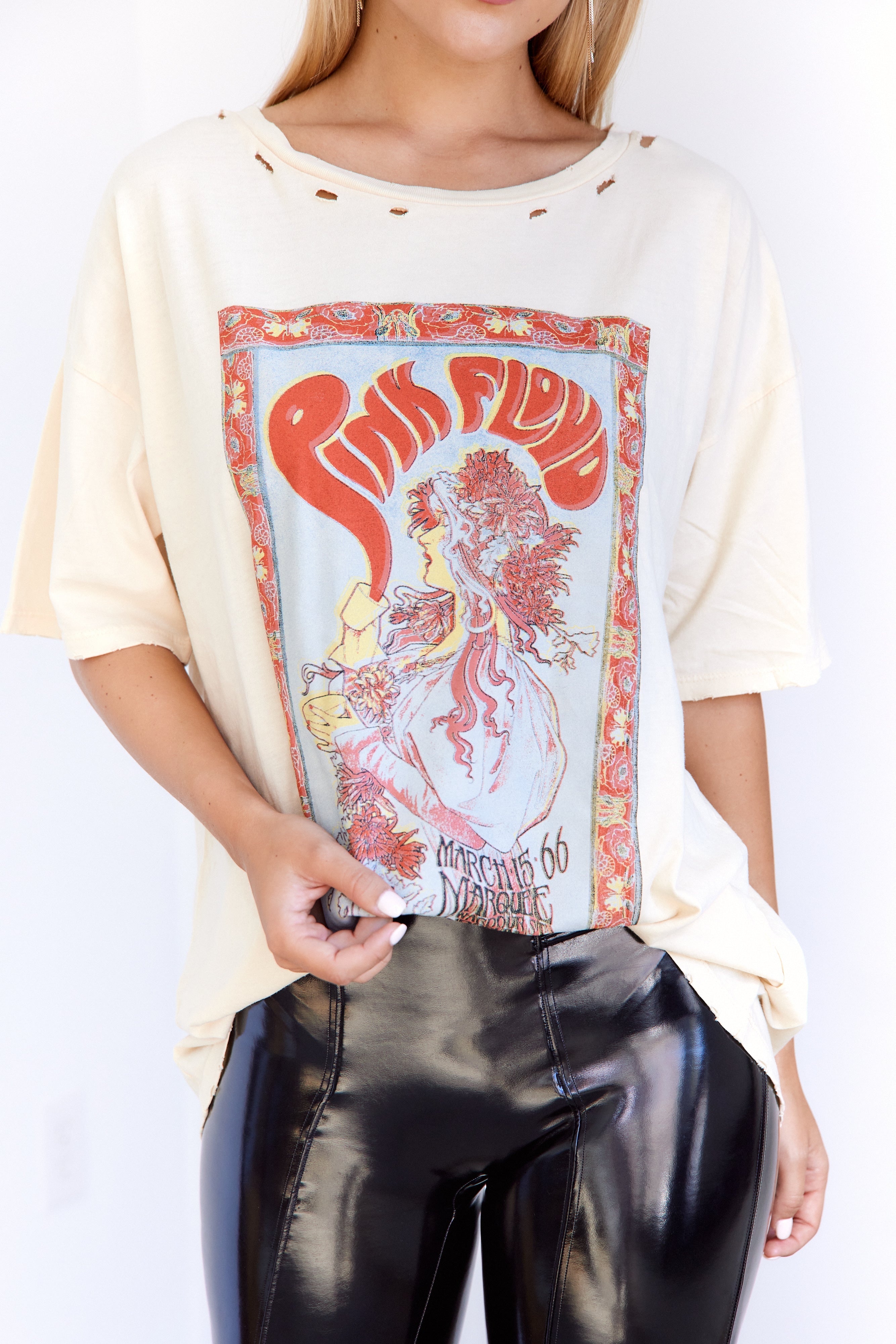 SALE- Pink Floyd Poster Graphic Tee