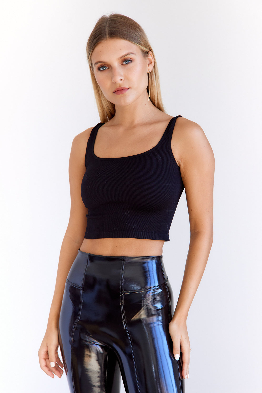 Trenton Ribbed Crop Tank