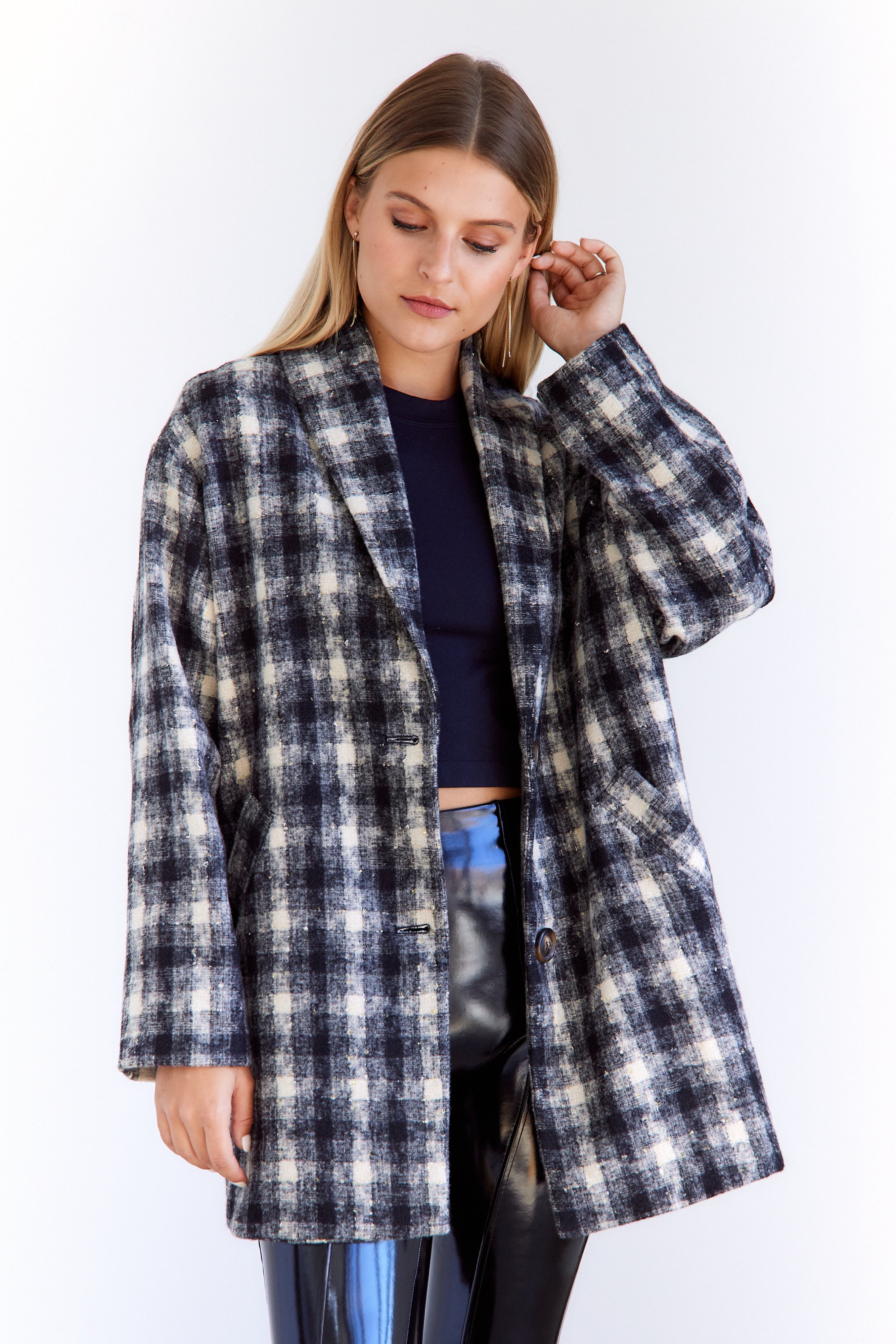 SALE - Mabel Plaid Shacket