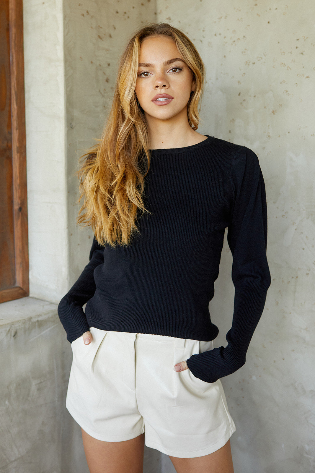 Raye Puff Sleeve Sweater