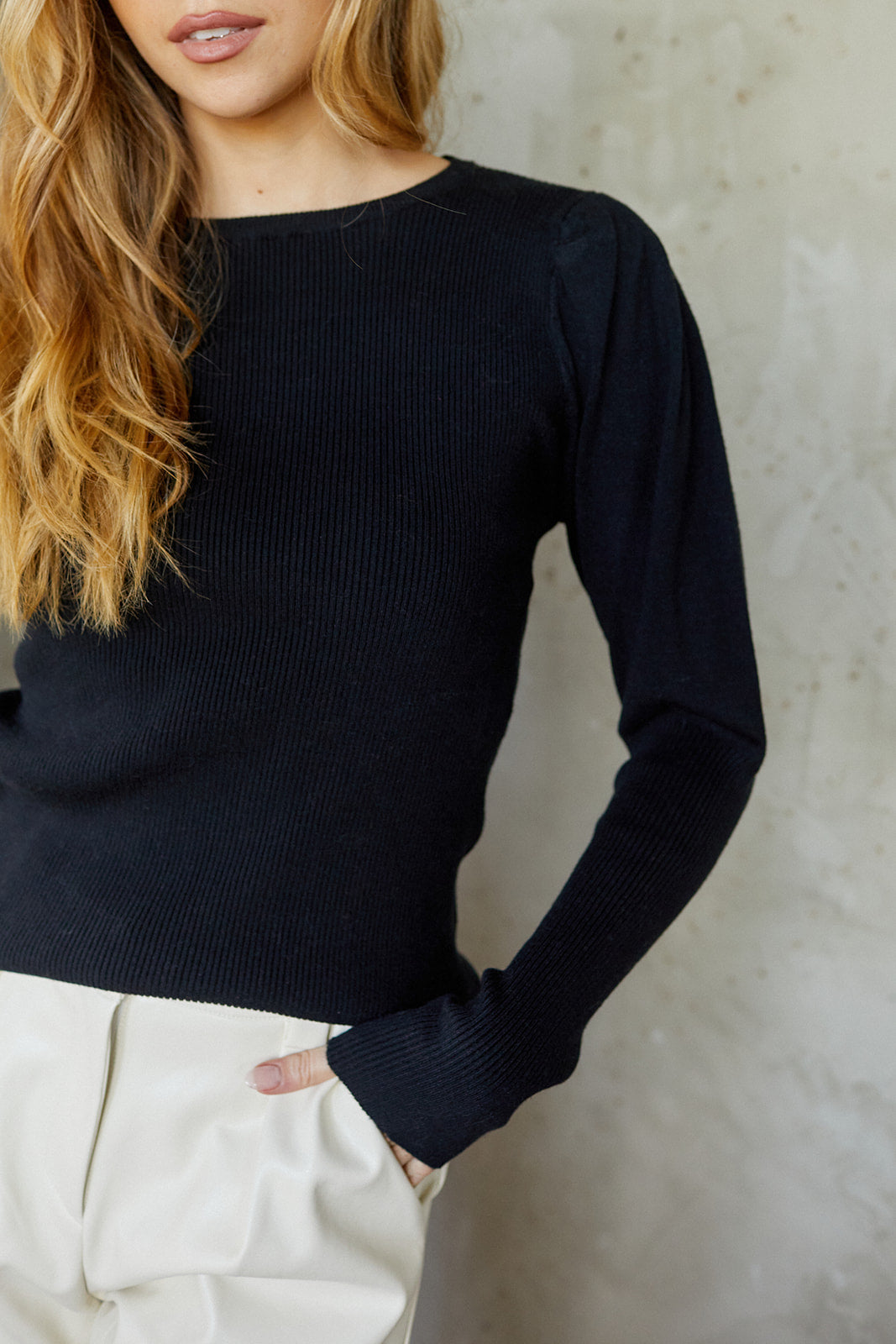 Raye Puff Sleeve Sweater