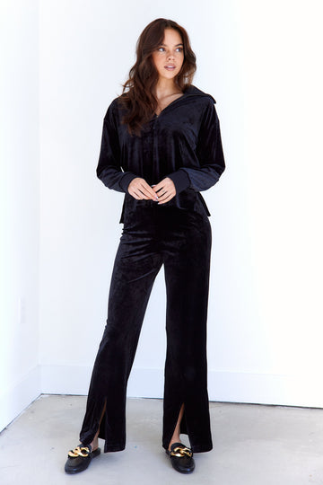 SALE - SPANX Velvet Wide Leg Pant