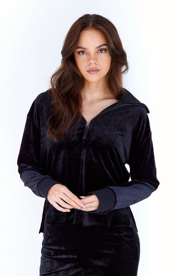 SALE - Spanx Velvet Half Zip