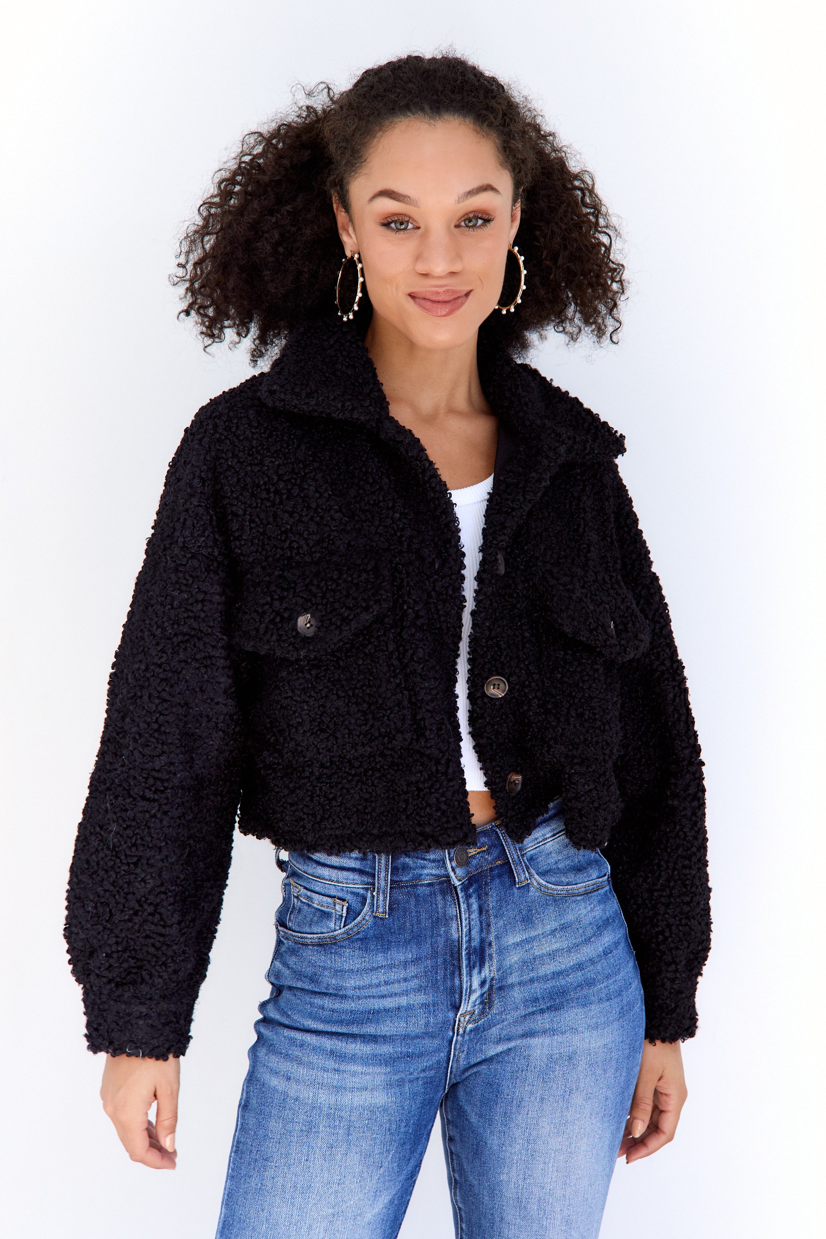 SALE - Phoenix Cropped Shacket