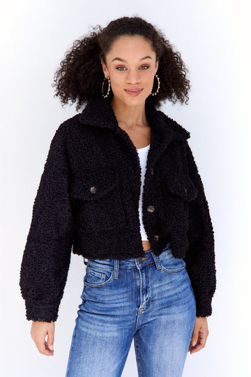SALE - Phoenix Cropped Shacket