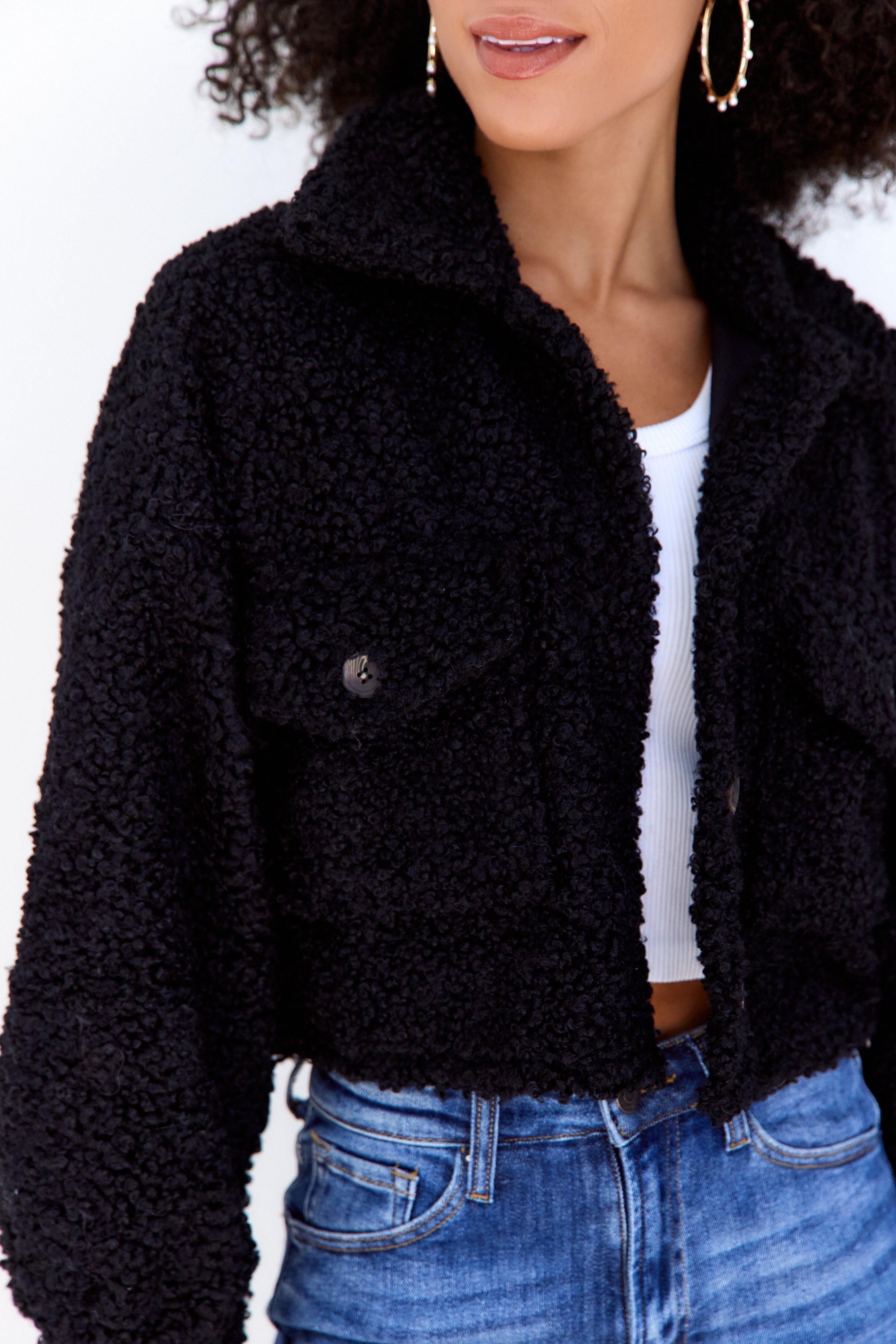 SALE - Phoenix Cropped Shacket