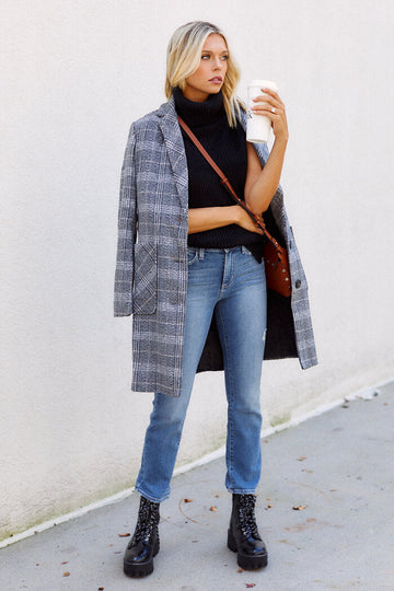 Reeves Plaid Coat