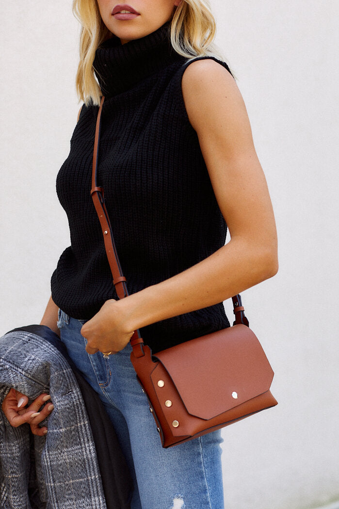 Colleen Studded Crossbody