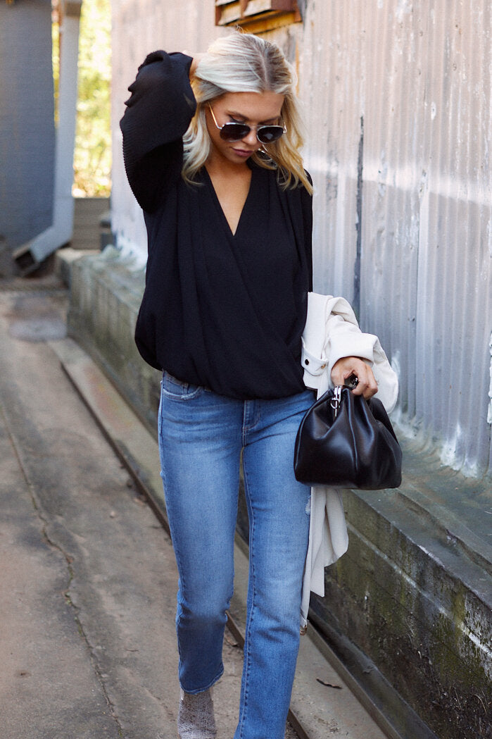 Cayden Surplice Blouse
