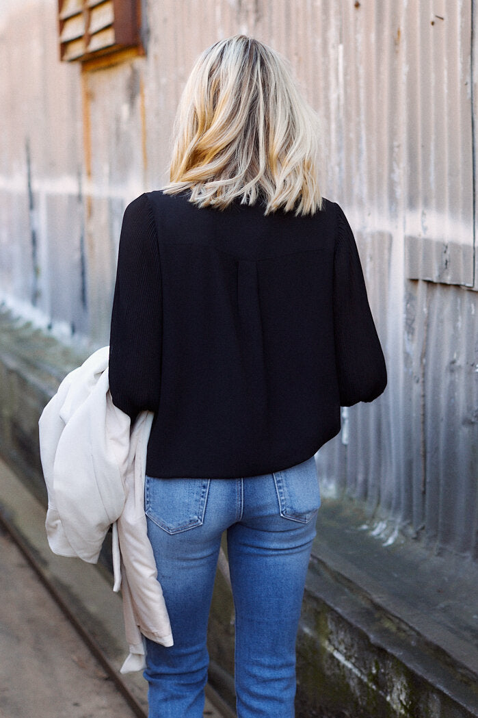 Cayden Surplice Blouse