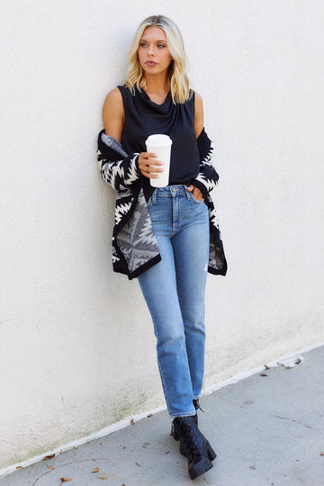 Rozelle Printed Cardigan