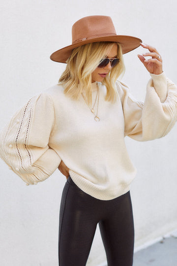 Lottie Puff Sleeve Sweater