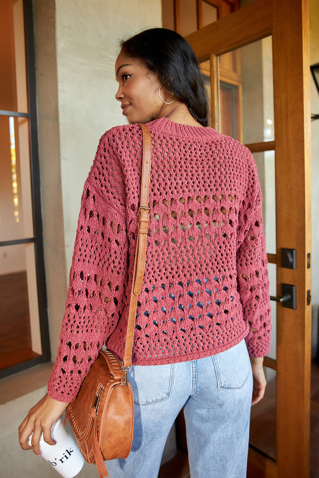Ravyn Chenille Cropped Sweater