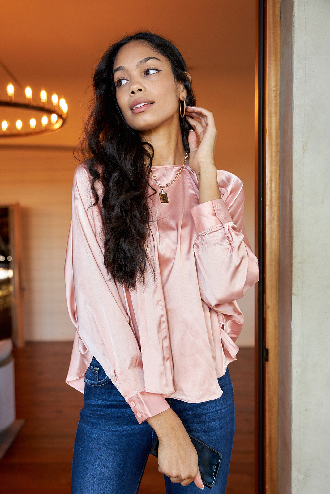 Ryker Dolman Sleeve Blouse