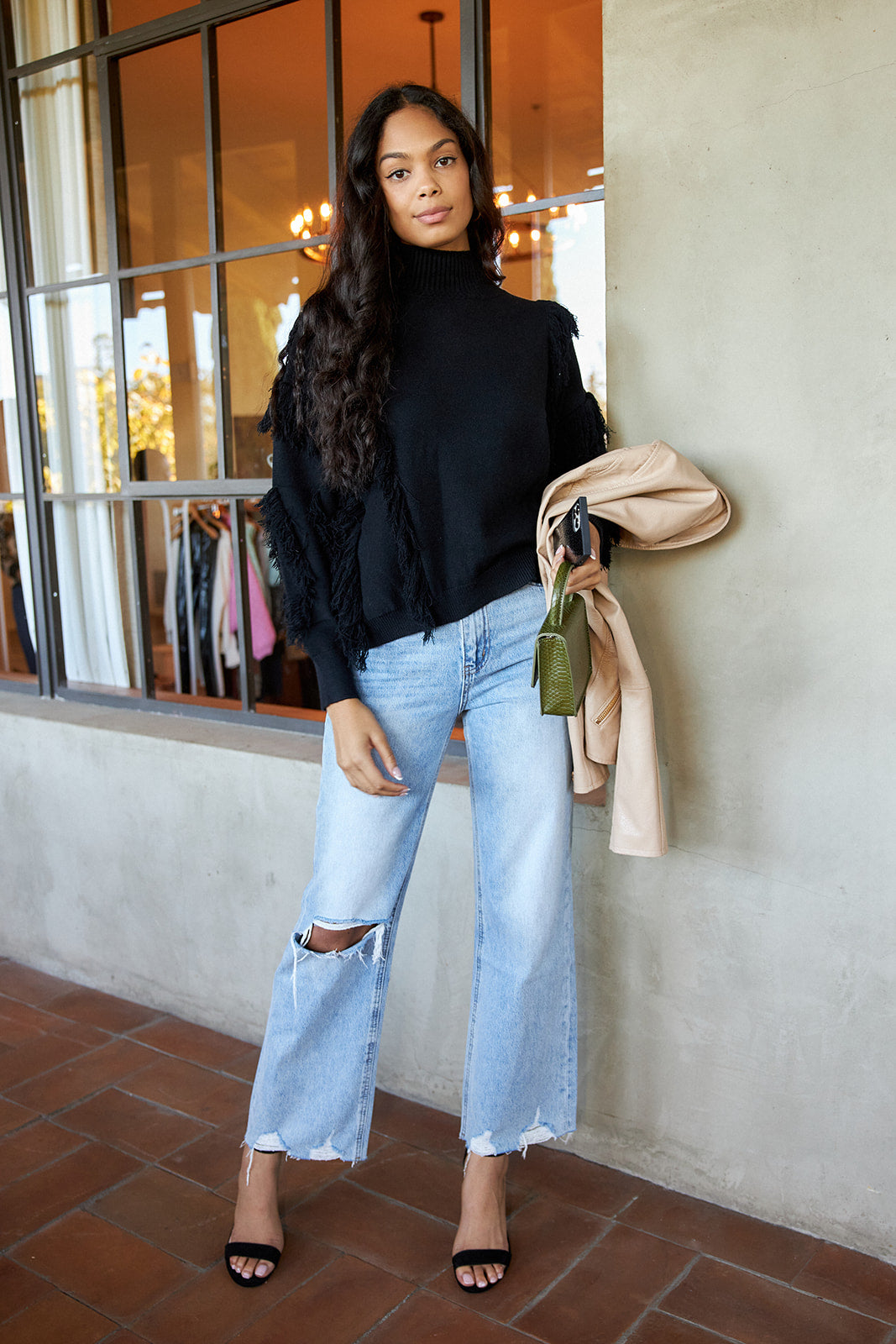 Sulu Fringe Sweater