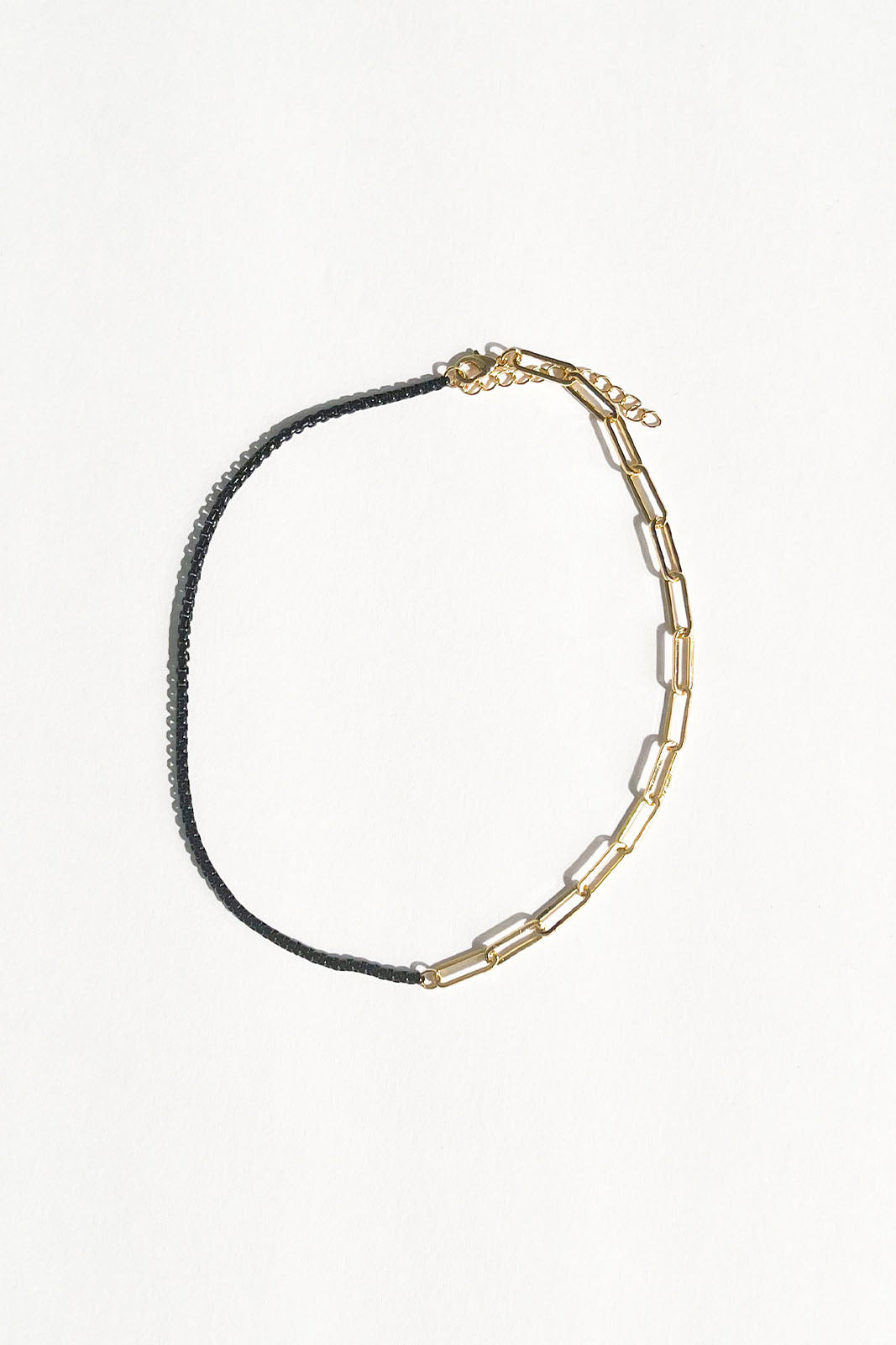 Luci Lanyard Link Enamel Necklace