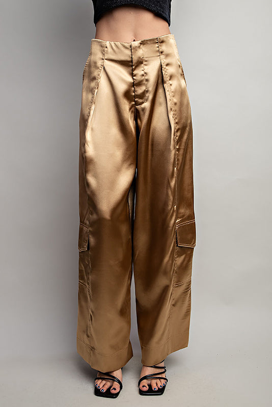 Chambers Satin Cargo Pant