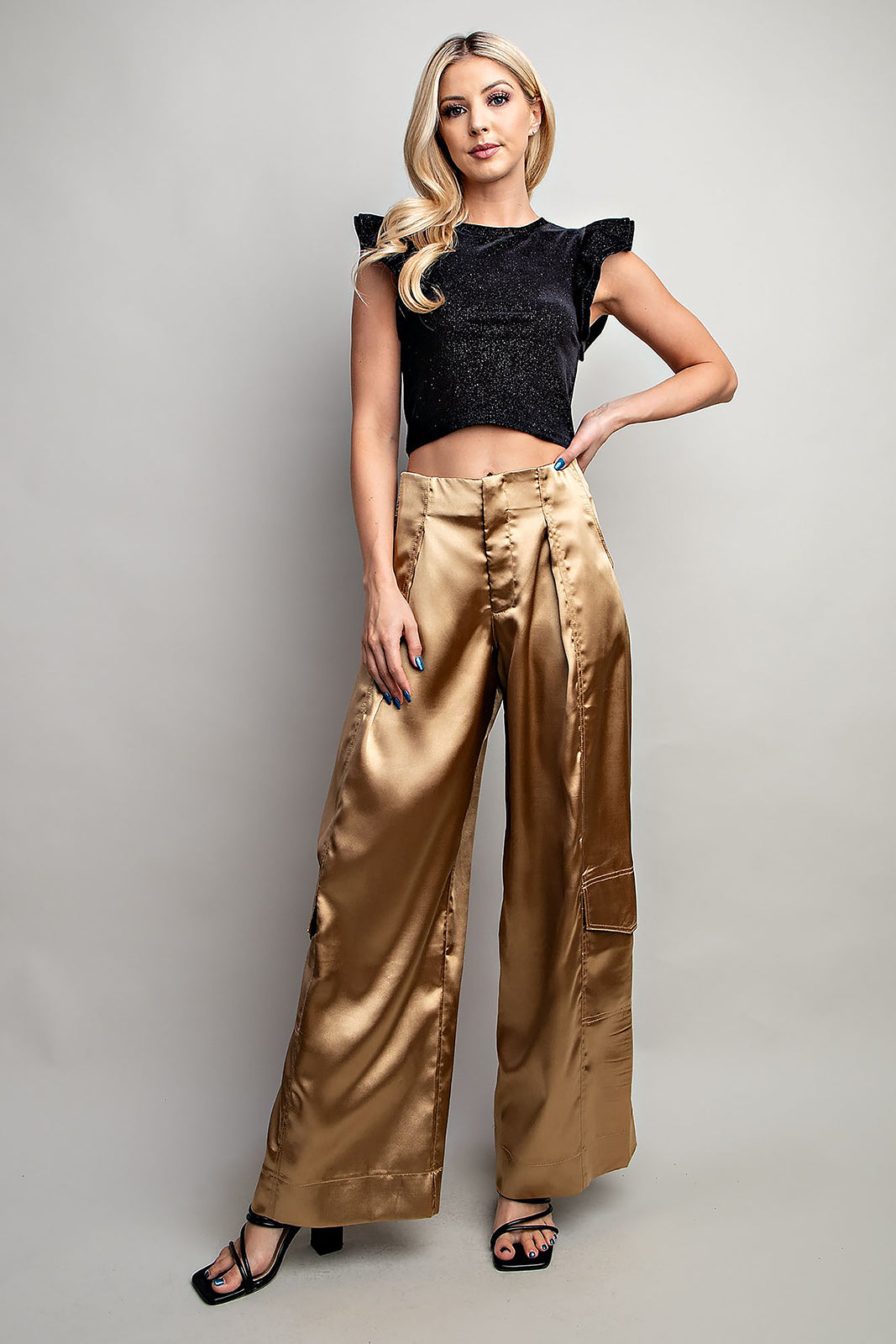 Chambers Satin Cargo Pant