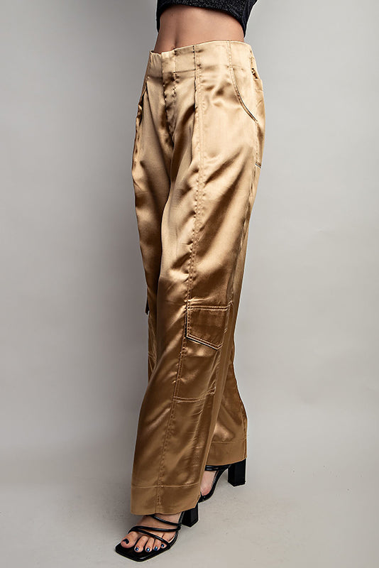 Chambers Satin Cargo Pant
