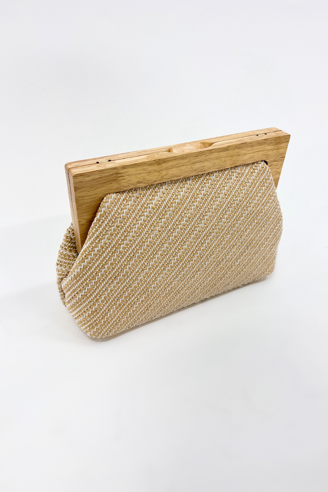SALE - Vivian Textured Woven Handbag