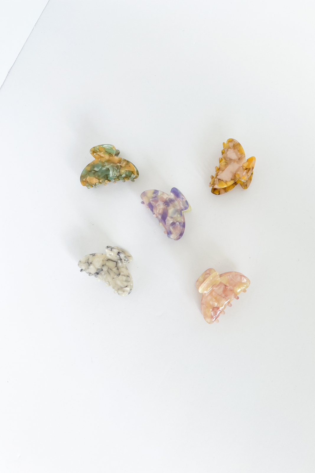 SALE - Parker Marble Hair Claw