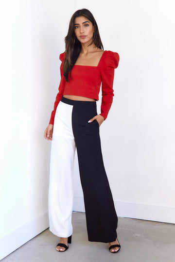 SALE - Claudia Two Toned Pants