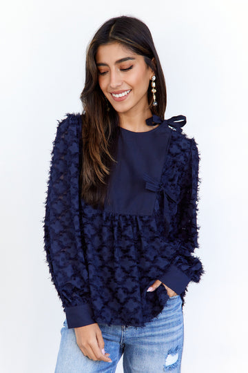 Fiona Tie Side Blouse