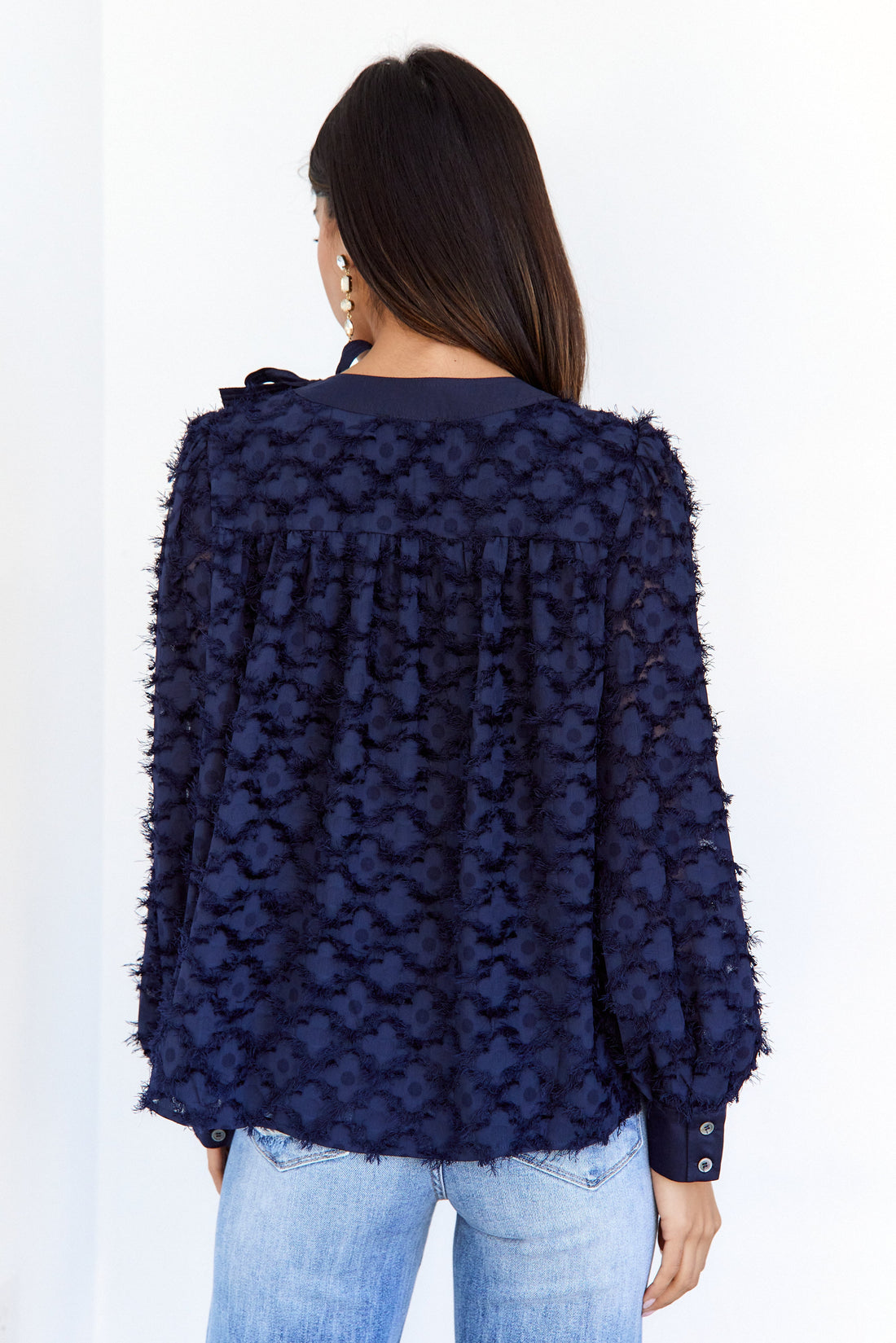 Fiona Tie Side Blouse