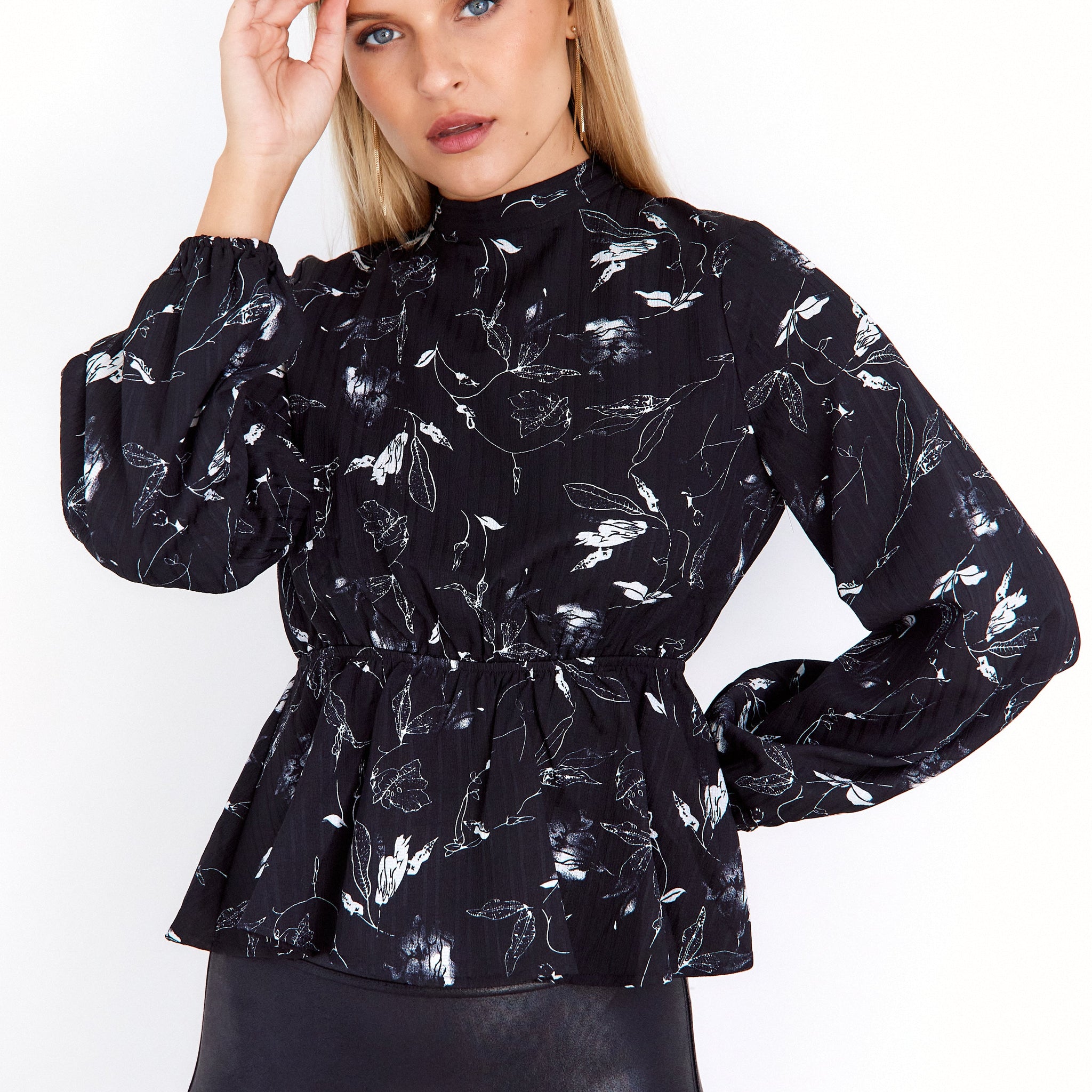 SALE - Collins Printed Blouse