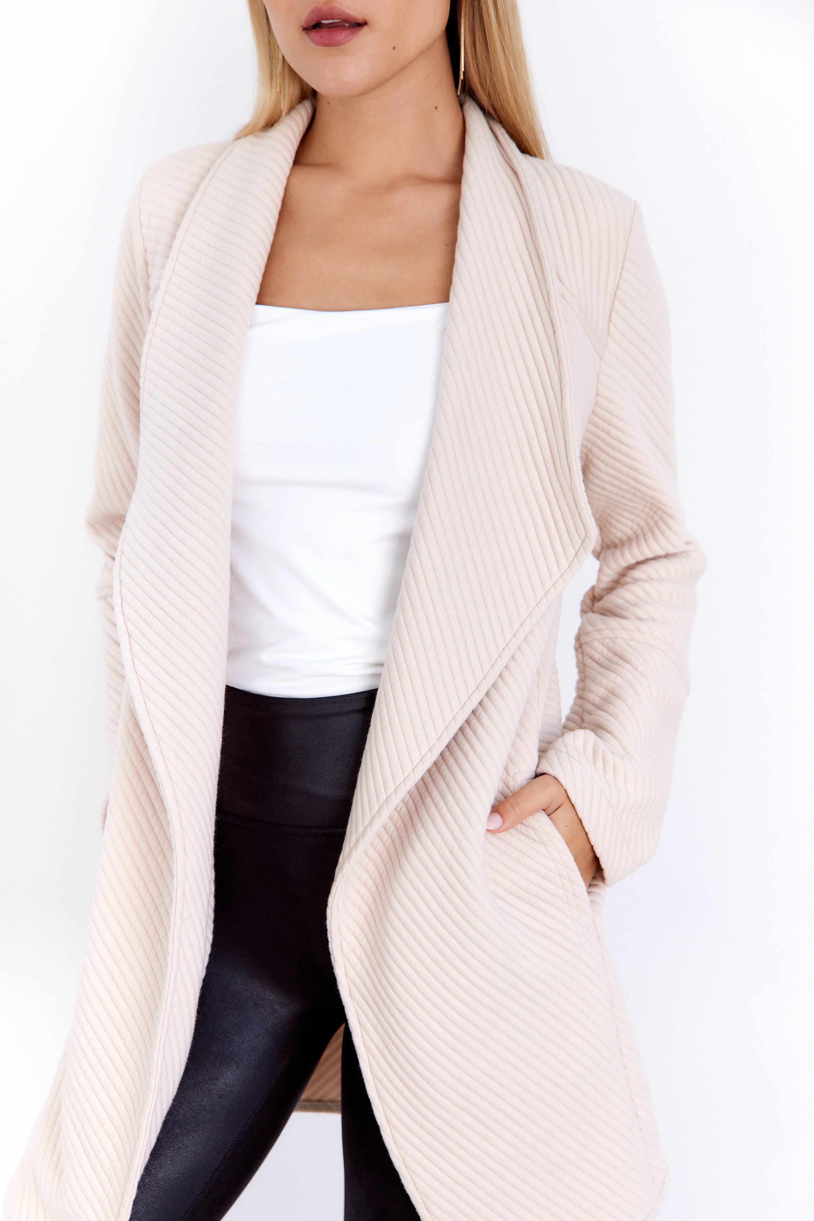 Sasha Textured Knit Jacket