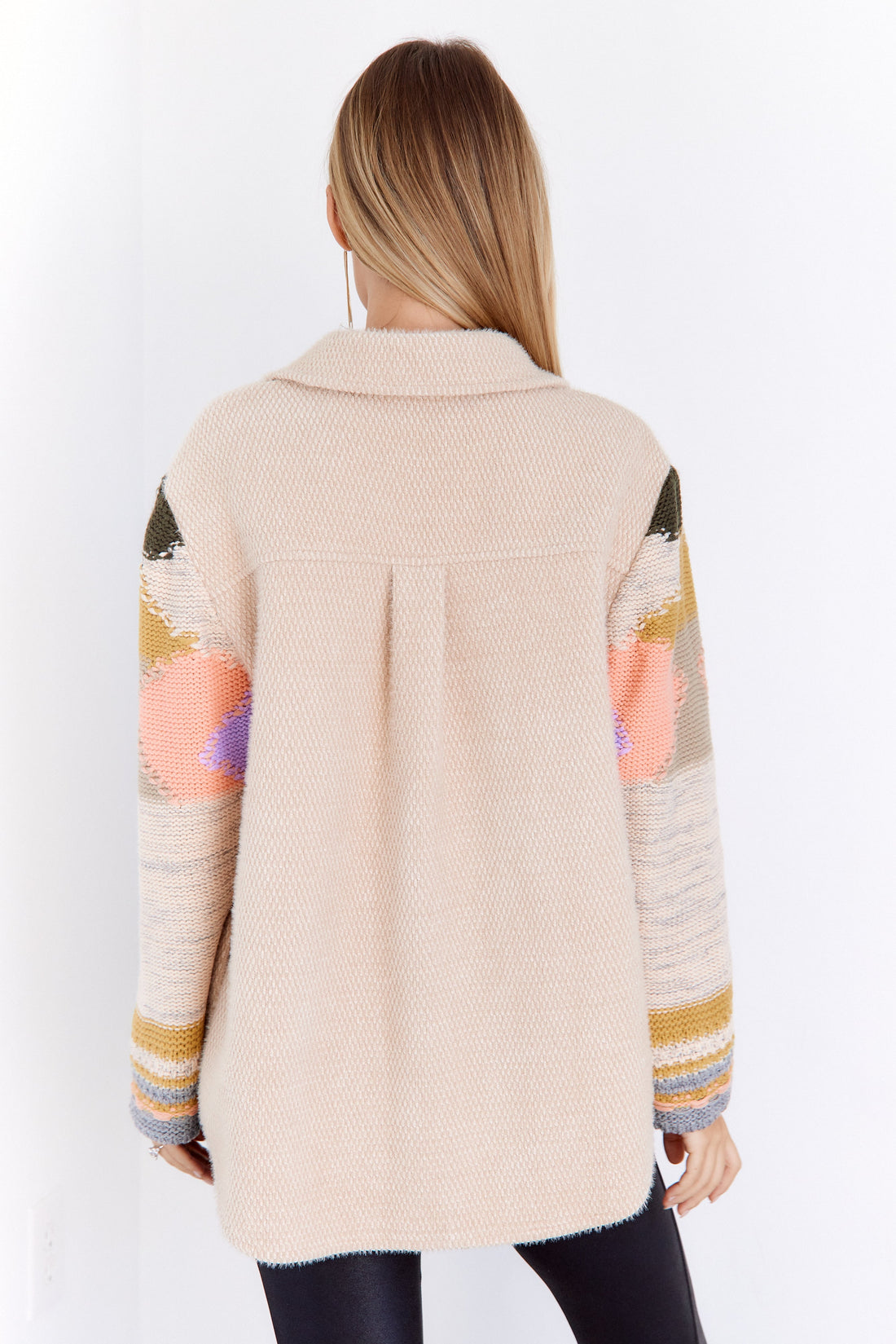 SALE - Simone Printed Sleeve Jacket