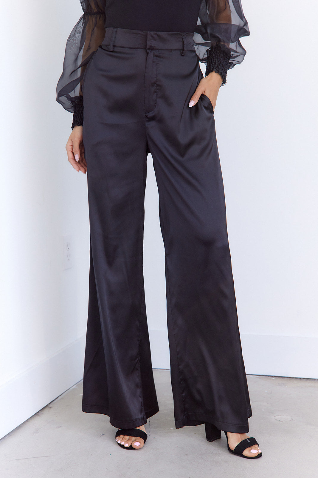 SALE - River Satin Pants