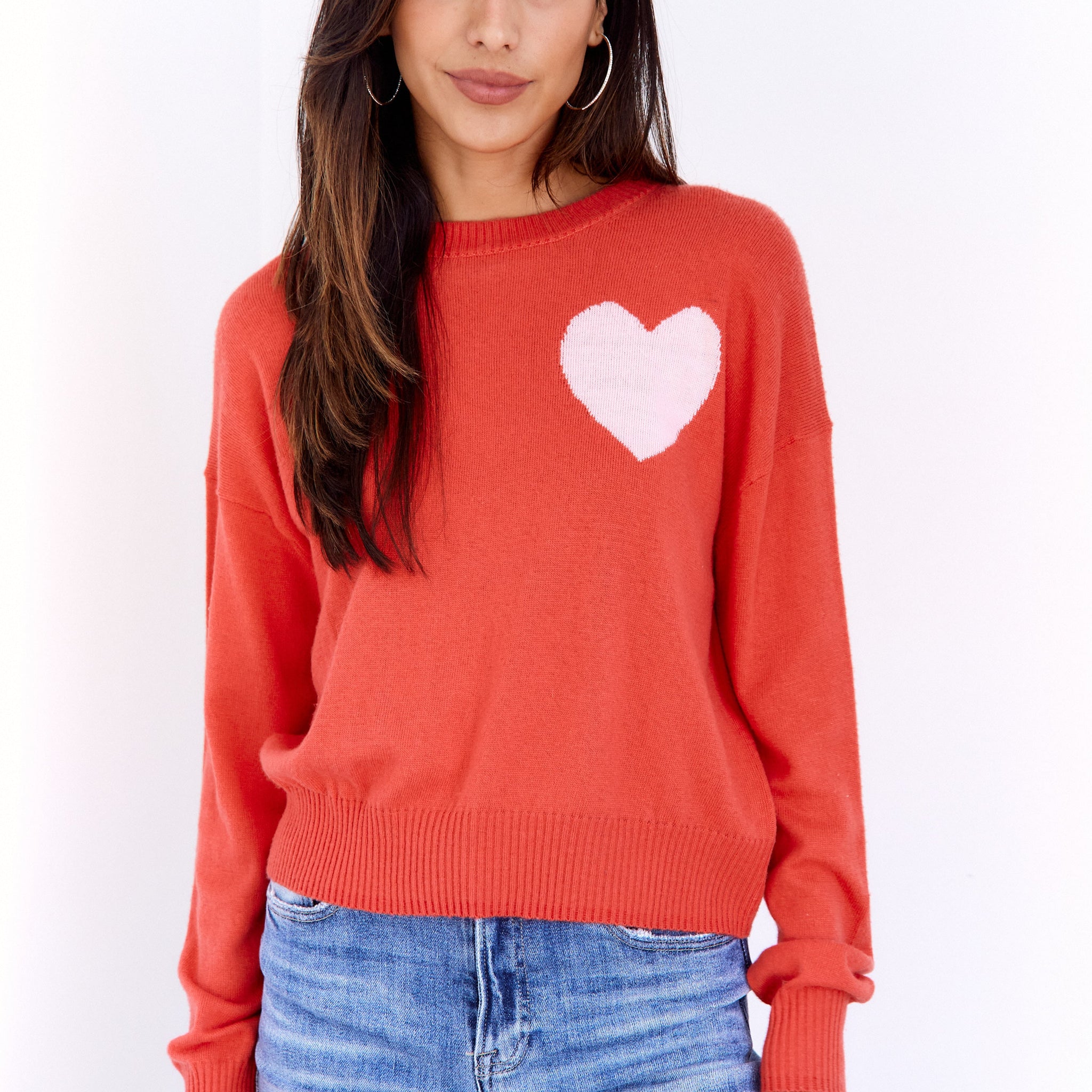 SALE - Z Supply Heart You Sweater