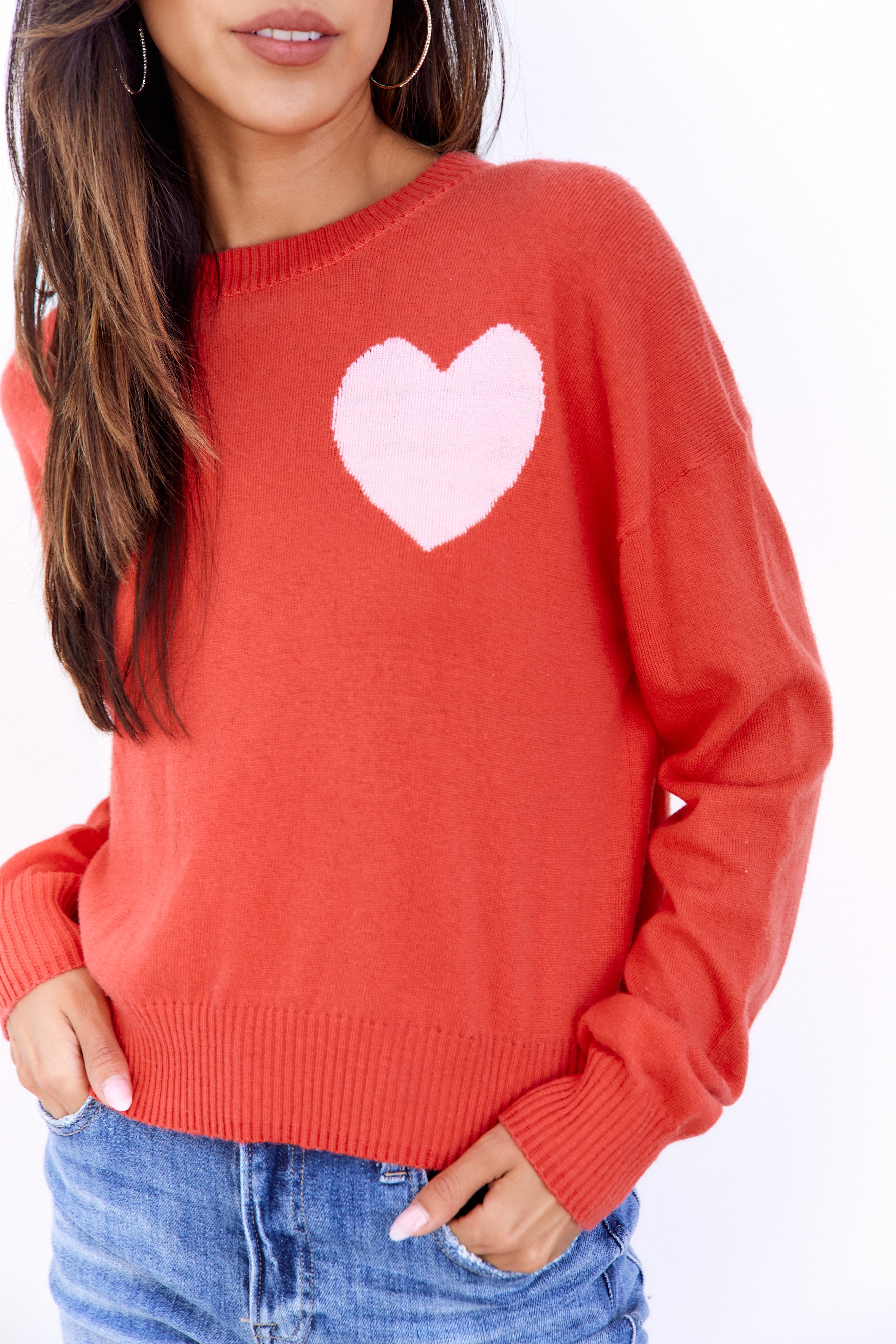 SALE - Z Supply Heart You Sweater