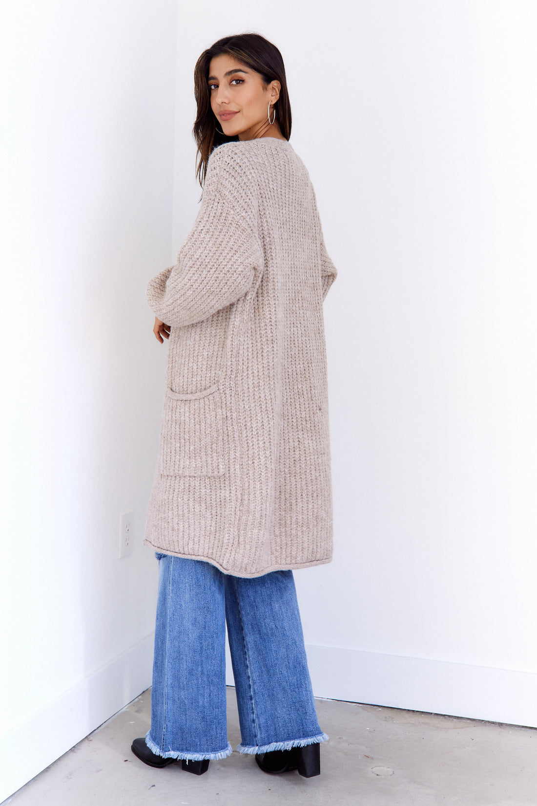 SALE - Ember Long Knit Cardigan