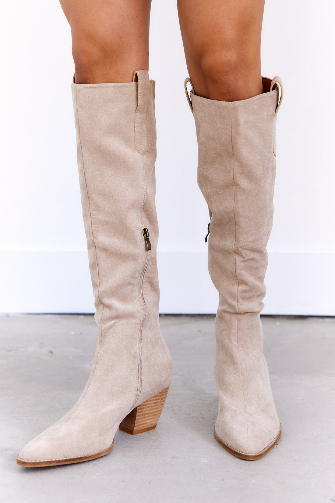 SALE - Birkin Tall Suede Boots