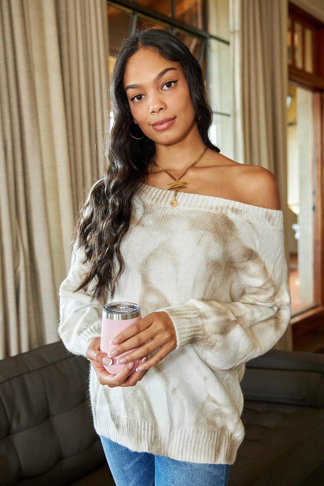 Manzi Tie Dye Sweater