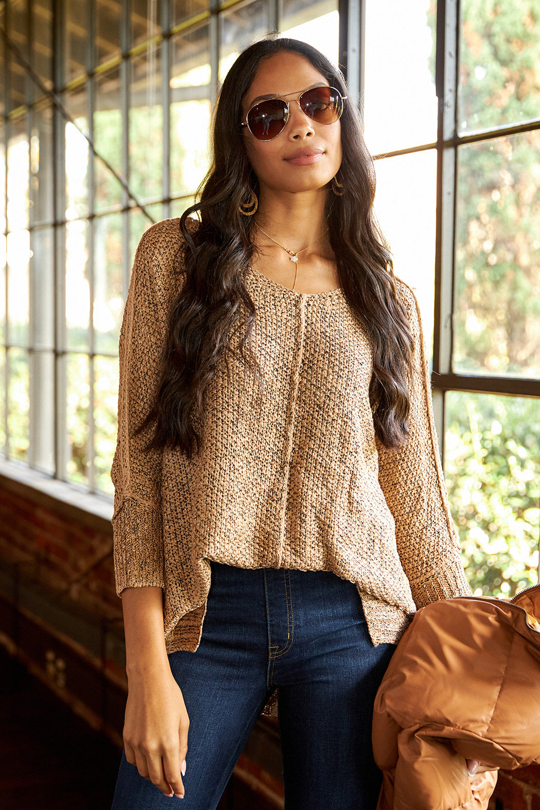 Pasadena Dolman Sleeve Sweater